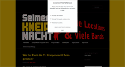 Desktop Screenshot of kneipennacht-selm.de